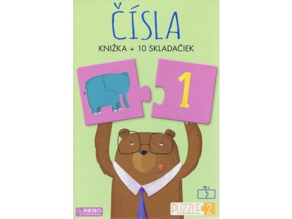Čísla - knižka + 10 skladačiek