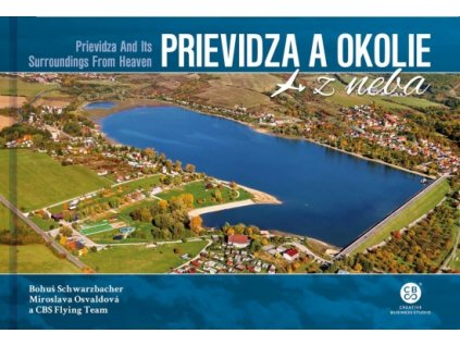 Prievidza a okolie z neba