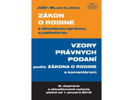 Zákon o rodine a vzory právnych podaní