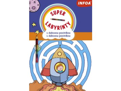 Super Labyrinty s dúhovou pastelkou