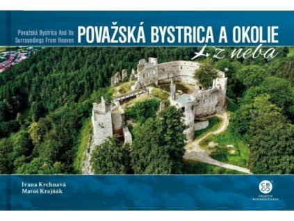 Považská Bystrica a okolie z neba