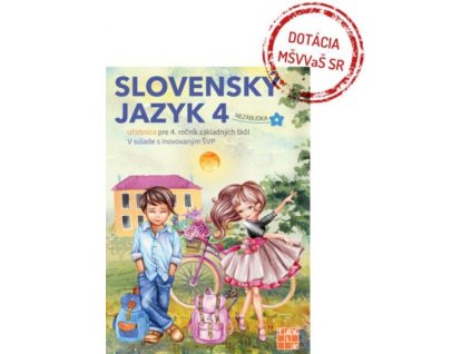 Slovenský jazyk 4 - učebnica (nov.vyd.)