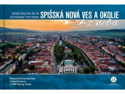Spišská Nová Ves a okolie z neba