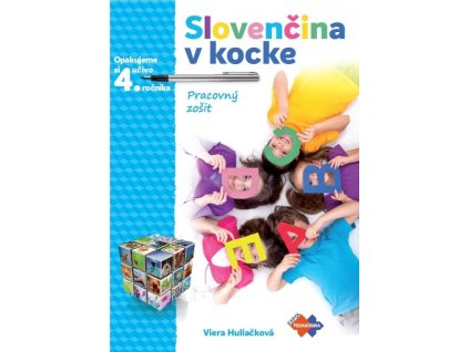 Slovenčina v kocke – pracovný zošit – opakujeme si učivo 4.roč.