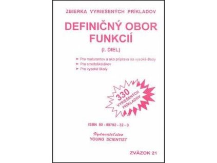 Definičný obor funkcií I. diel