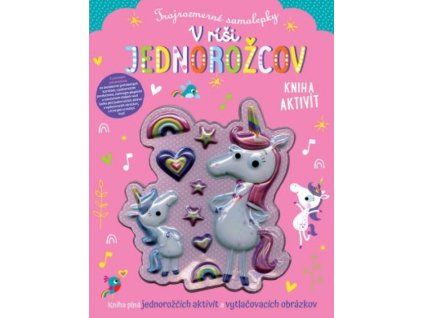 V ríši jednorožcov - Trojrozmerné samolepky