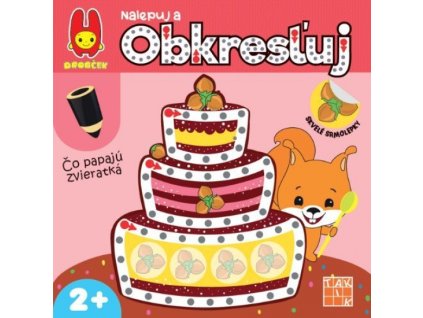 Čo papajú zvieratká? nalepuj a obkresľuj