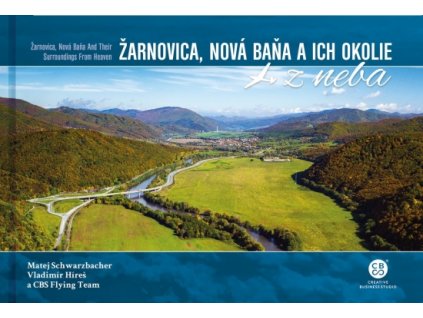 Žarnovica, Nová Baňa a ich okolie z neba