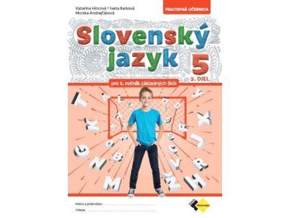 Slovenský jazyk pre 5.ročník - 2.diel