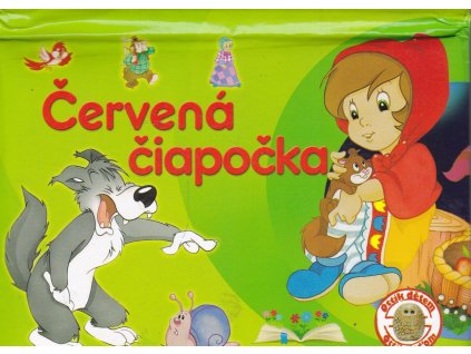 Červená čiapočka - trojrozmerná ilustrácia