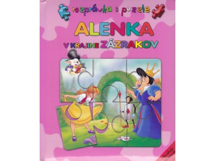 Alenka v krajine zázrakov - rozprávka s puzzle