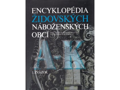 Encyklopédia židovských náboženských obcí (A-K)