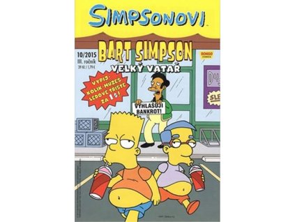 Simpsonovi - Bart Simpson - 10/2015 Velký vatař