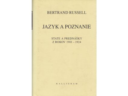Jazyk a poznanie