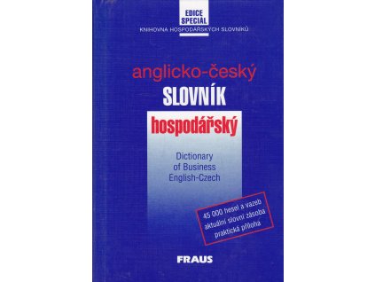 Španělsko-český česko-španělský hospodářský slovník