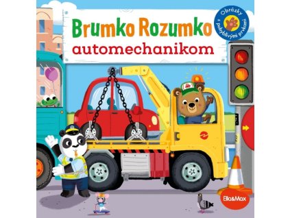 BRUMKO ROZUMKO AUTOMECHANIKOM – Obrázky s pohyblivými prvkami
