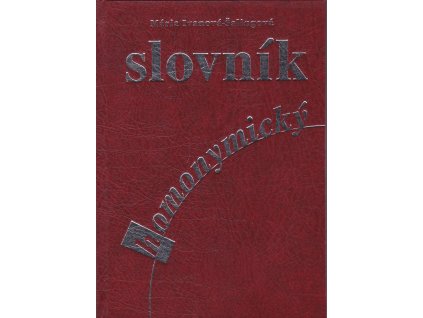 Homonymický slovník