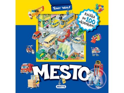 Mesto - knižka so 100 okienkami