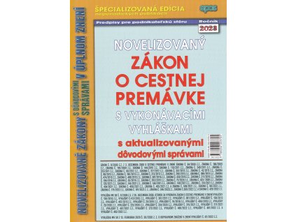 Novelizovaný zákon o cestnej premávke 2023