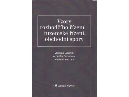 Vzory rozhodčího řízení