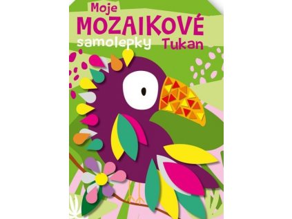 Tukan - moje mozaikové samolepky