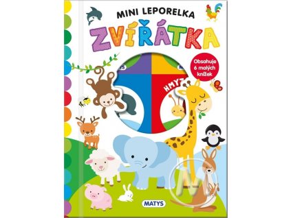 Mini leporelka - Zvířátka (CZ)