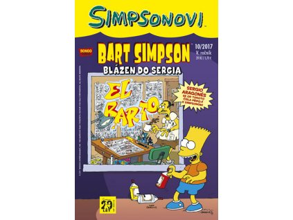 Simpsonovi - Bart Simpson 10/2017 - Blázen do Sergia