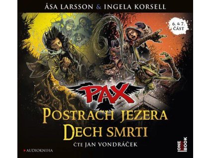 Pax 5 & 6 Postrach jezera & Dech smrti - CDmp3 (Čte Jan Vondráček)