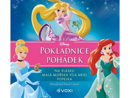 Disney - Na vlásku, Malá mořská víla Ariel, Popelka (audiokniha pro děti)