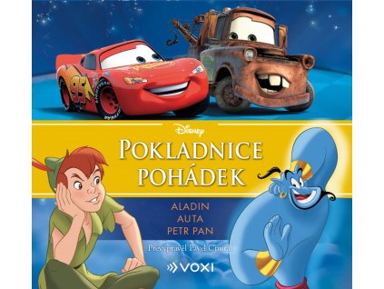 Disney - Aladin, Auta, Petr Pan (audiokniha pro děti)