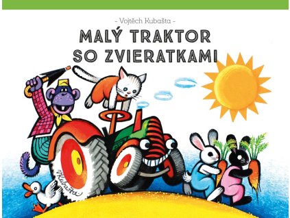 Malý traktor so zvieratkami