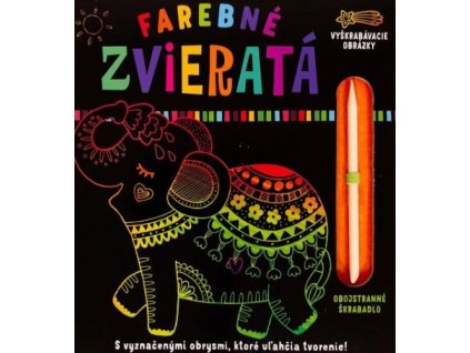 Farebné zvieratá - Vyškrabovacie obrázky