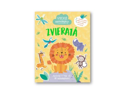 Zvieratá - veľké samolepky