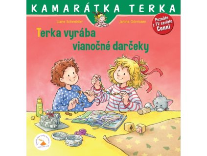 Terka vyrába vianočné darčeky