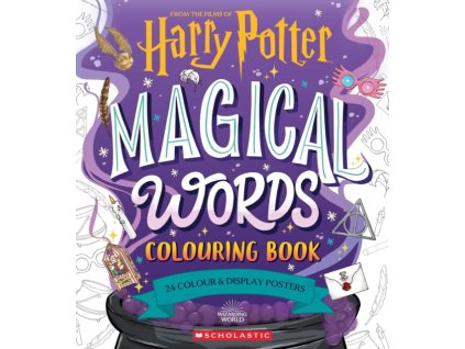 Magical Words Colouring Book