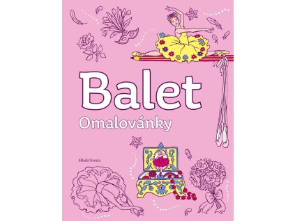Balet omalovánky