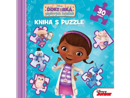 Doktorka plyšových hračiek - Kniha puzzle - 30 dielikov