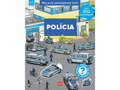 Môj prvý samolepkový zošit – POLÍCIA