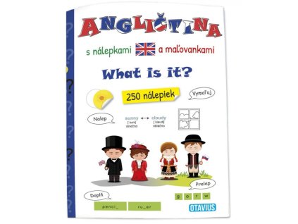 Angličtina s nálepkami a maľovankami
