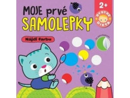 Moje prvé samolepky Nájdi farbu - Bystré dieťa