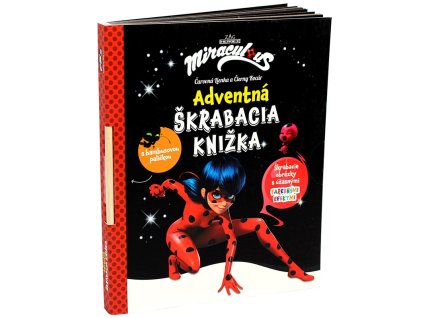 Čarovná Lienka a Čierny Kocúr - Adventná škrabacia knižka