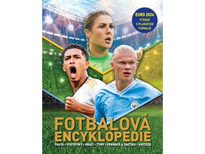 Fotbalová encyklopedie EURO 2024 + plakát z turnaje