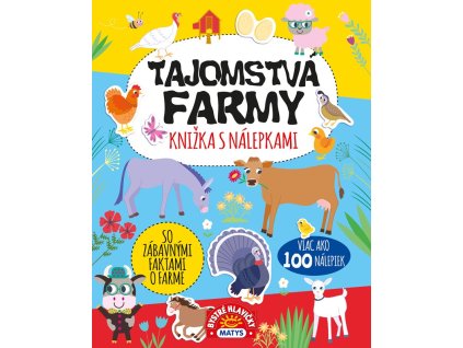 Knižka s nálepkami: Tajomstvá farmy