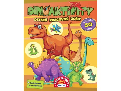 Detský pracovný zošit: Dinoaktivity