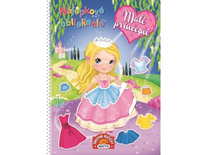 Nálepkové obliekanie: Malé princezné