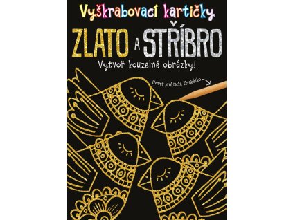 Vyškrabovací kartičky: Zlato a stříbro