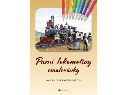 Parní lokomotivy omalovánky