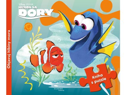 Hľadá sa Dory - Kniha s puzzle