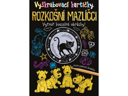 Vyškrabovací kartičky: Rozkošní mazlíčci