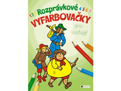 Rozprávkové vyfarbovačky pre radosť